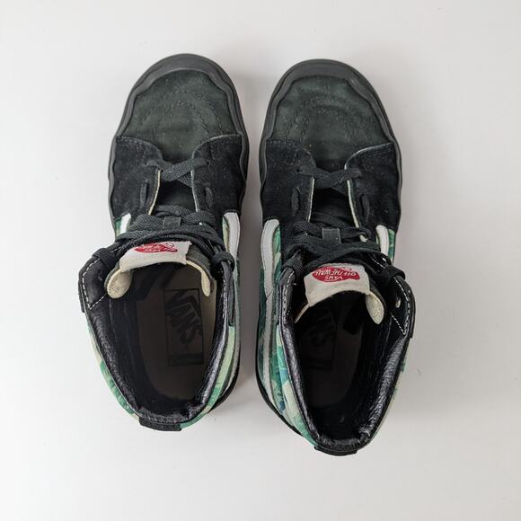 Vans Womens Size 6 Sneaker Hi-Top Leaf Me Alone Tennis Shoe Mens 4.5 Skateboard - Picture 4 of 14